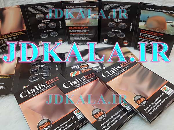 سیالیس بلک انگلیسی 6 عددی